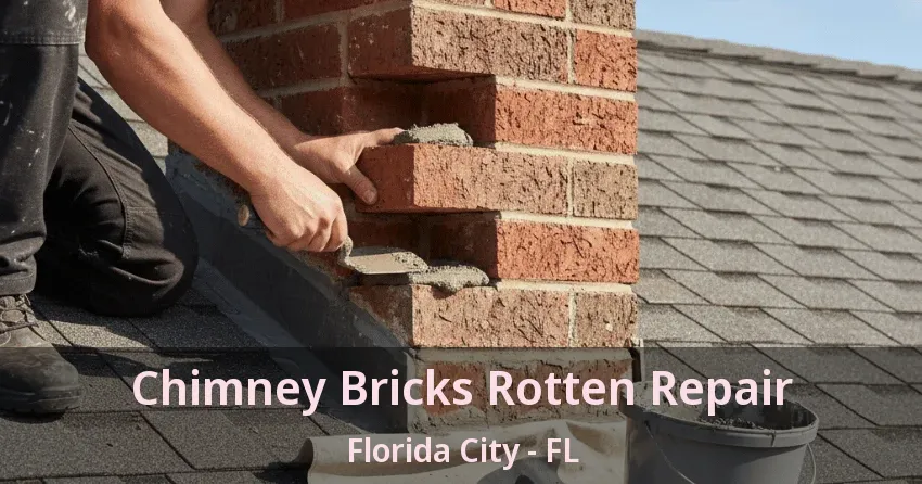 Chimney Bricks Rotten Repair Florida City - FL