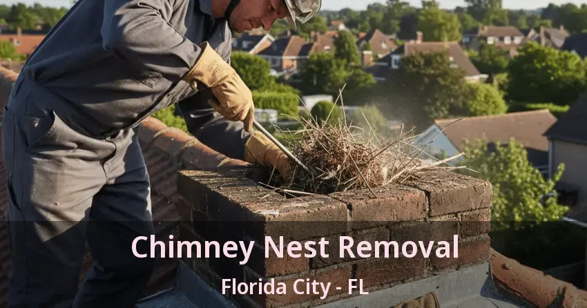 Chimney Nest Removal Florida City - FL