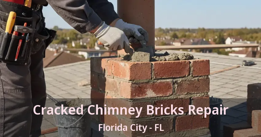 Cracked Chimney Bricks Repair Florida City - FL