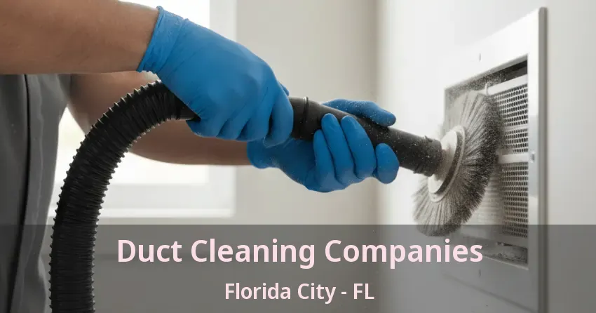Duct Cleaning Companies Florida City - FL