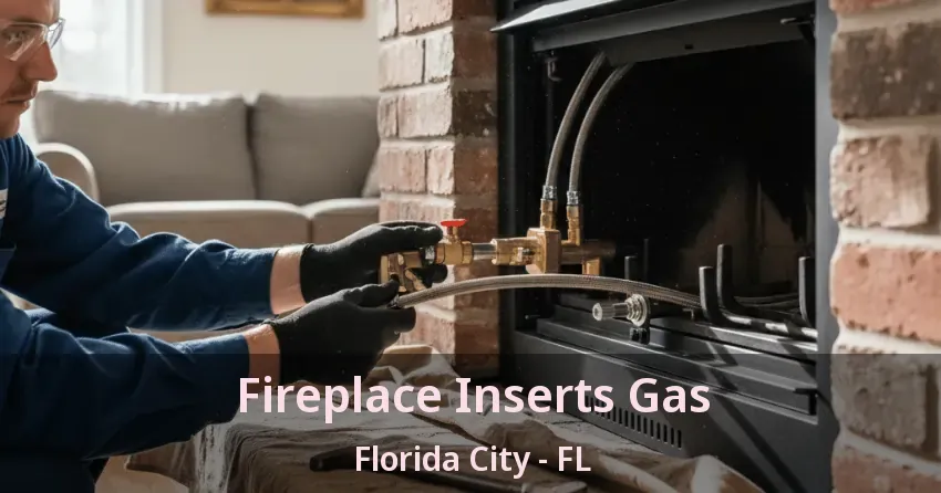 Fireplace Inserts Gas Florida City - FL