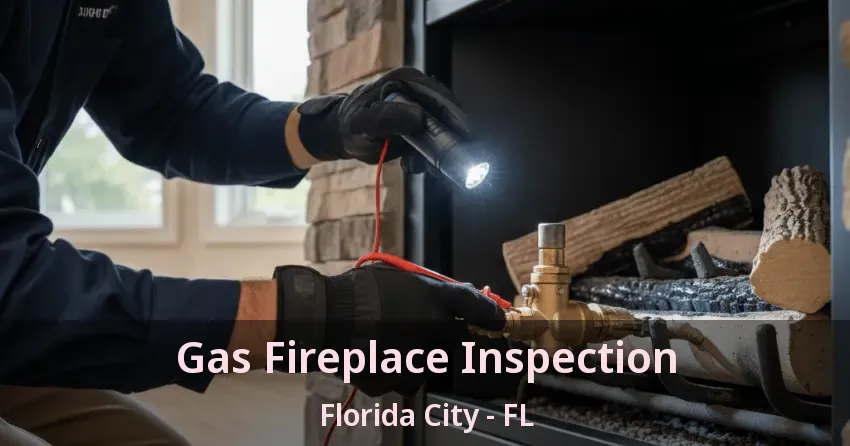 Gas Fireplace Inspection Florida City - FL